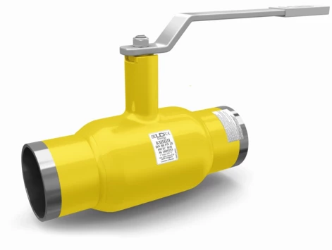 Кран шаровый LD КШЦП Gas 125/100.025.Н/П.02. стальной ст.20 Ду125/100 Ру25 МПа в Оренбурге